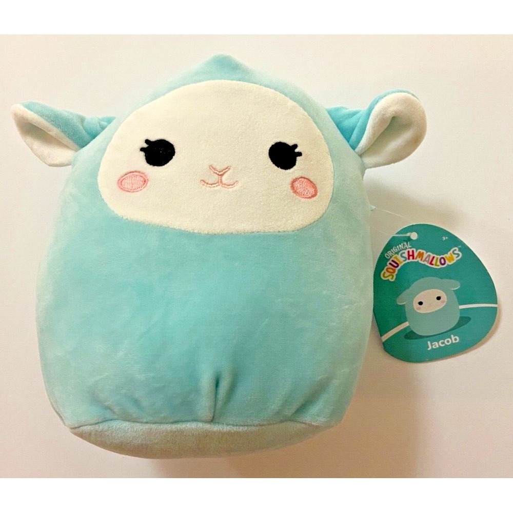 JACOB Squishmallows 7" Lamb Plush‎ NWT